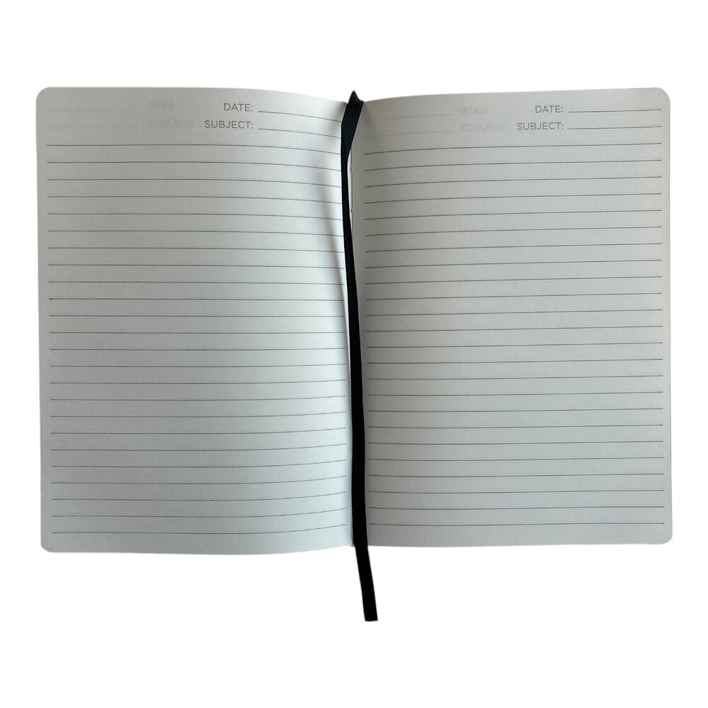 AIDA + JADE Faux Linen Notebook 400 Pages Floral Cover Lined Journal - Picture 3 of 3